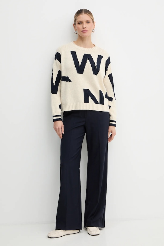 Weekend Max Mara sweter CELEBRE 2615361171600 granatowy SS26