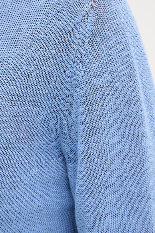 Ľanový sveter Weekend Max Mara ATZECO 2615361132600 modrá