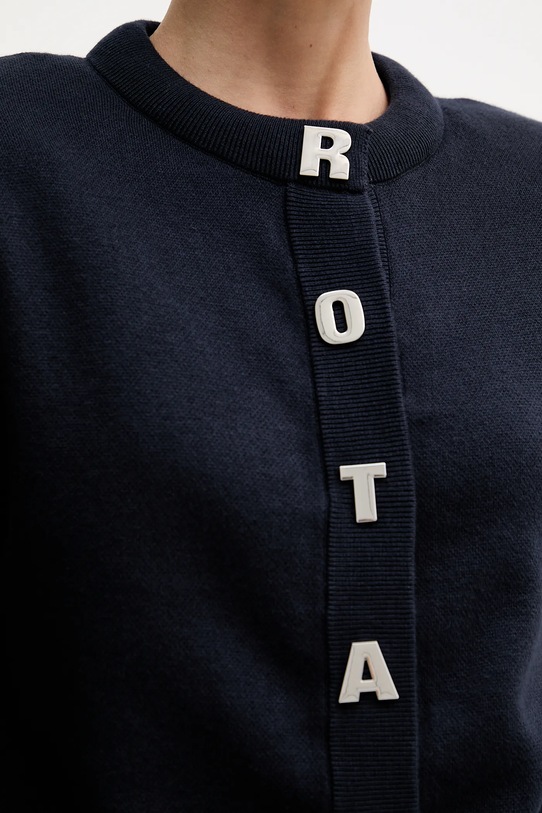 Rotate kardigan 1138542318 granatowy