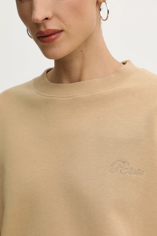 Rotate bluza bawełniana 115468654 beżowy