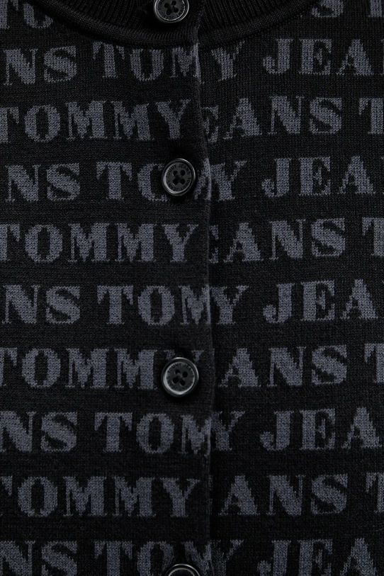 Tommy Jeans kardigan DW0DW22030 czarny