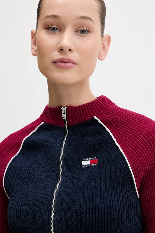 Πουλόβερ Tommy Jeans σκούρο μπλε DW0DW22034