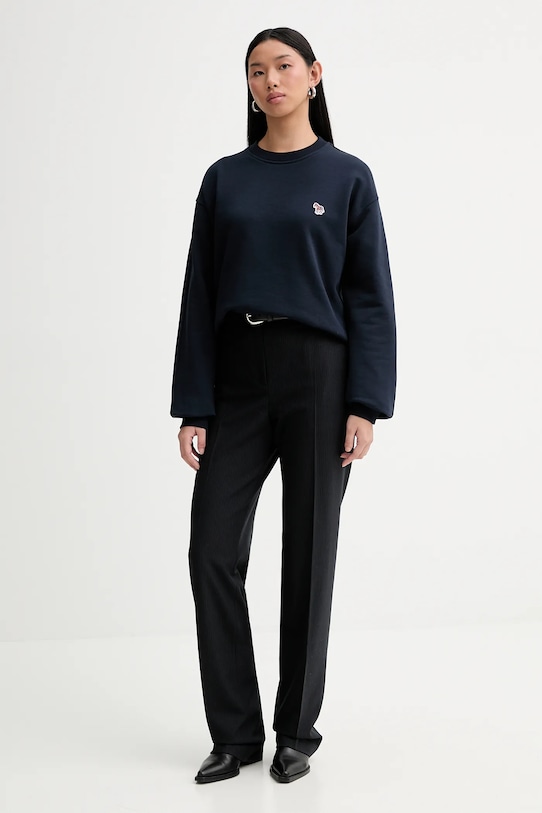 PS Paul Smith bluza bawełniana W2R.352V.V21116 granatowy SS26