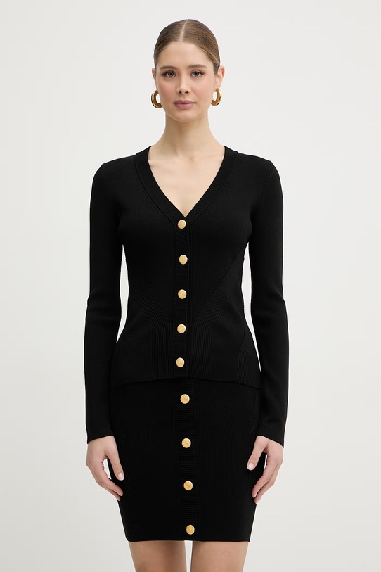 Marciano by Guess кардиган для женщин с вискозой LOLI чёрный G6GR09.Z0623