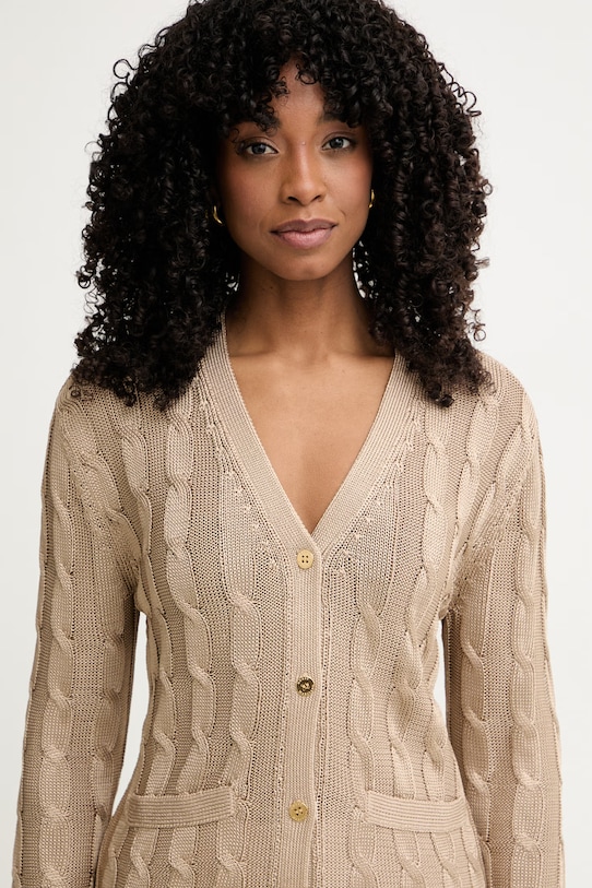 Marciano by Guess кардиган жіночий віскозний TIARRA бежевий G6GR22.Z0759