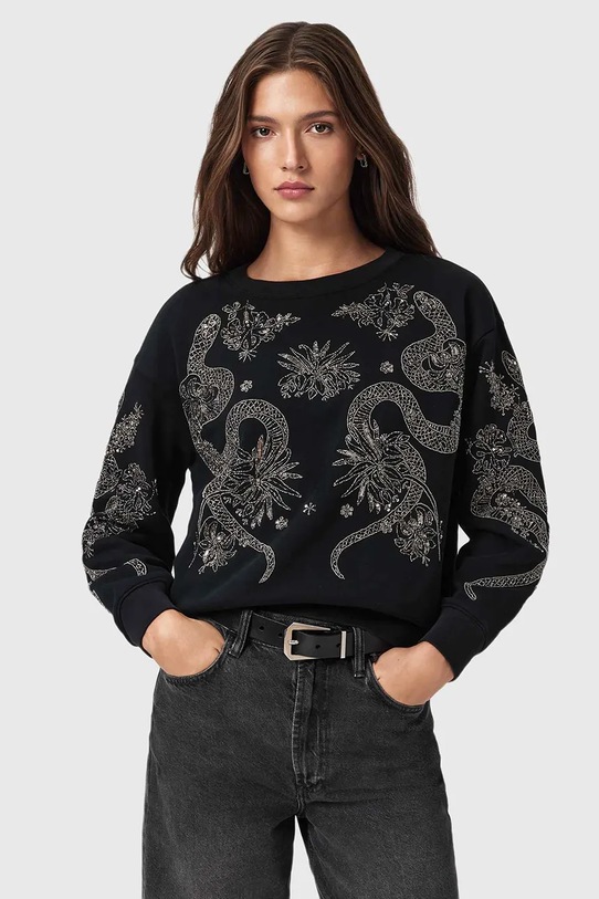 AllSaints sweter pozostałe czarny W146JD