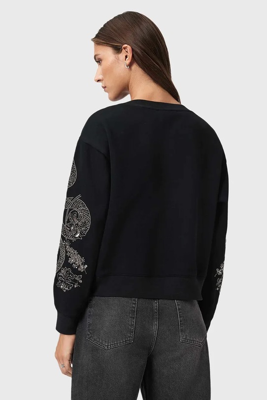 AllSaints sweter W146JD czarny SS26