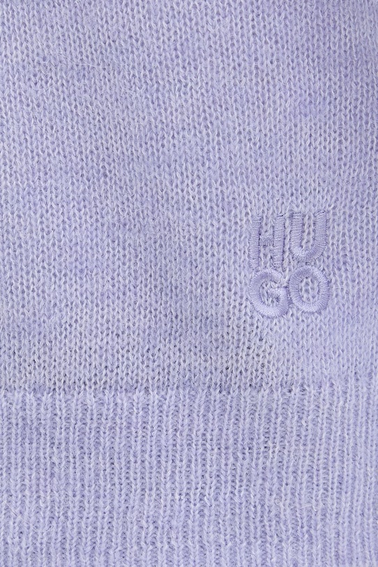 HUGO kardigan z dodatkiem wełny Sfebra 50554068 fioletowy