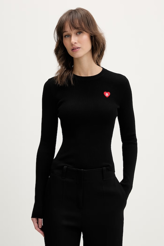 HUGO sweter Sarpha pozostałe czarny 50554317