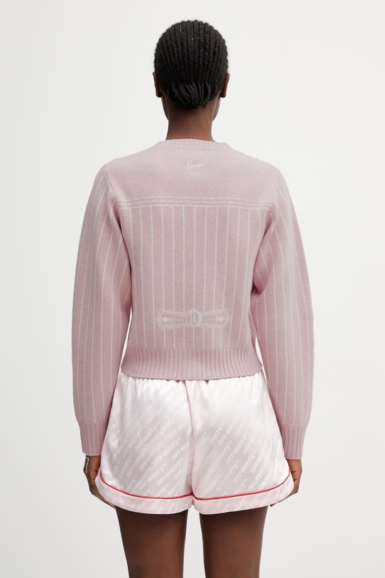 Oblečení Kardigan s příměsí vlny Kenzo FG52CA7353DH růžová