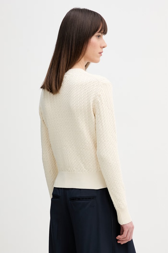 Odzież Kenzo sweter z dodatkiem wełny FG52PU7363LK beżowy