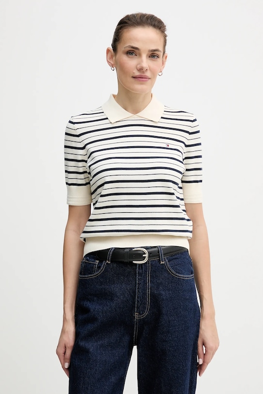 Tommy Hilfiger sweter pozostałe beżowy WW0WW47622