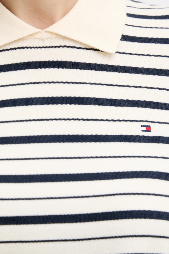 Tommy Hilfiger sweter WW0WW47622 beżowy