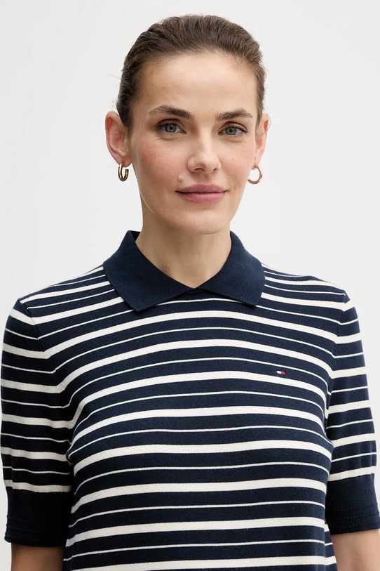 Tommy Hilfiger sweter granatowy WW0WW47622