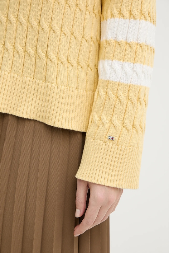 Βαμβακερό πουλόβερ Tommy Hilfiger WW0WW47633