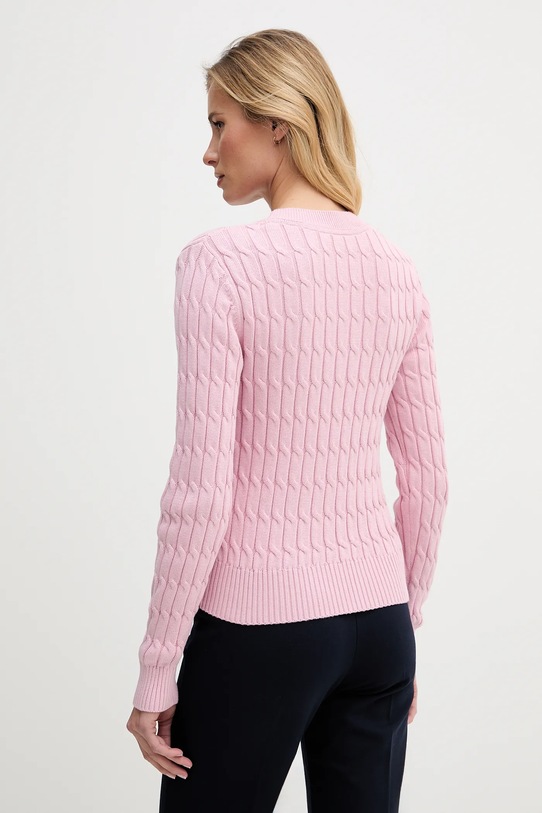 Oblečení Bavlněný svetr Tommy Hilfiger WW0WW47644 růžová