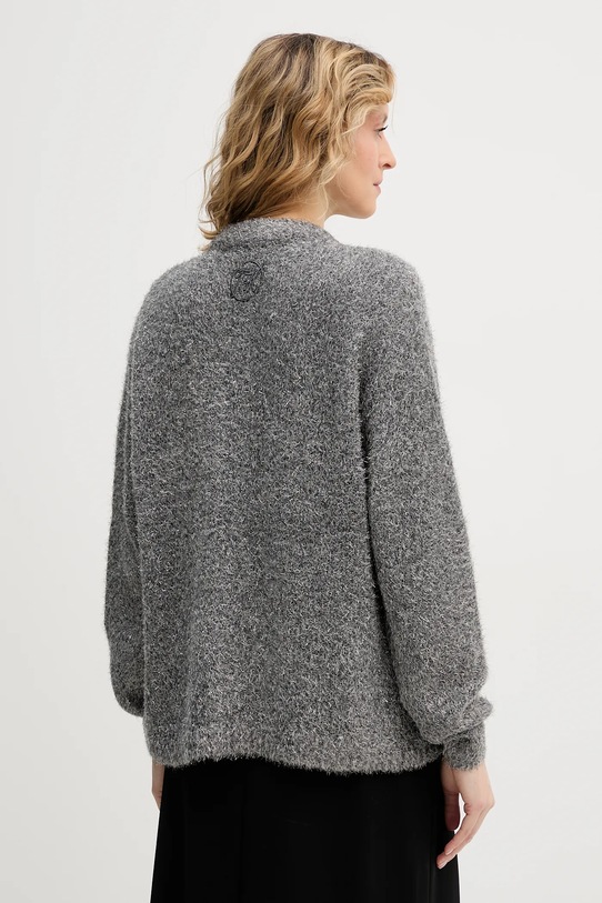 Odzież Tommy Hilfiger sweter z dodatkiem wełny WW0WW47649 szary