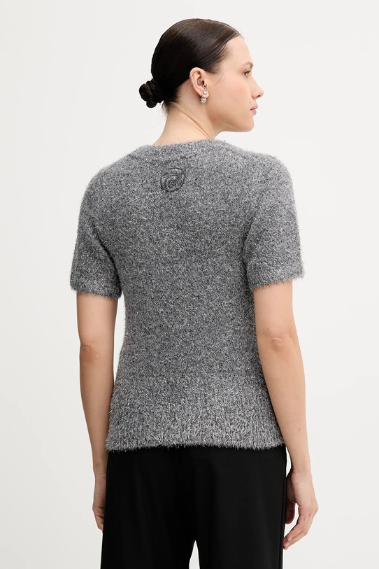 Odzież Tommy Hilfiger sweter z dodatkiem wełny WW0WW47650 szary