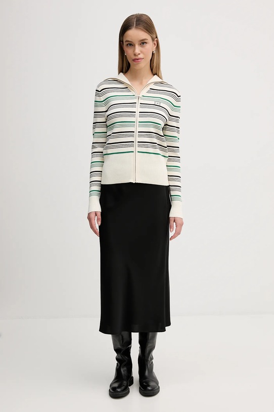 Tommy Hilfiger kardigan WW0WW48439 beżowy SS26