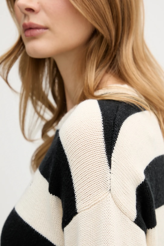 Πουλόβερ από κασμίρ Tommy Hilfiger WW0WW47655 μαύρο