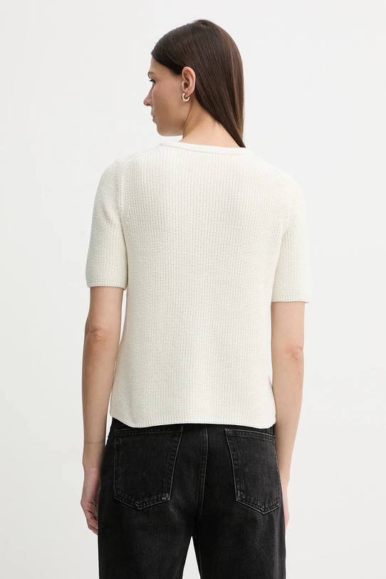 Odzież Tommy Hilfiger t-shirt bawełniany WW0WW48793 beżowy