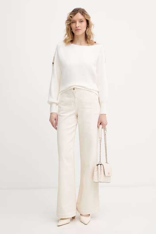 Guess pulóver JAMIA W6RR09.Z2ZK2 bézs SS26