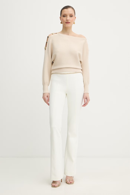 Guess pulóver JAMIA W6RR09.Z2ZK2 bézs SS26