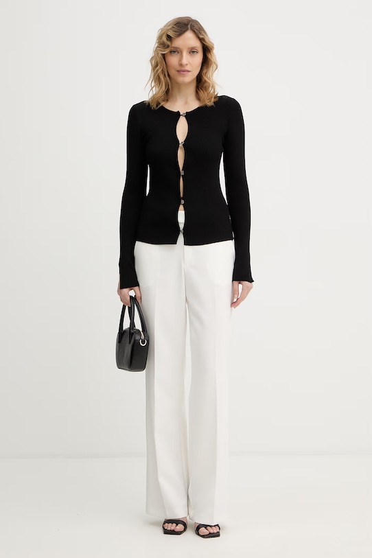 Guess kardigán STELLA W6RR35.Z0132 fekete SS26