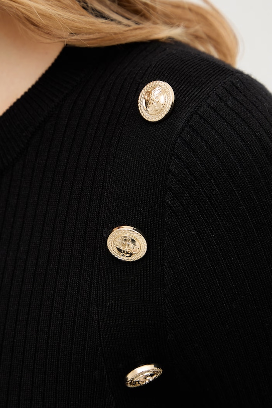 Guess pulóver W6RR58.Z2YK2 fekete