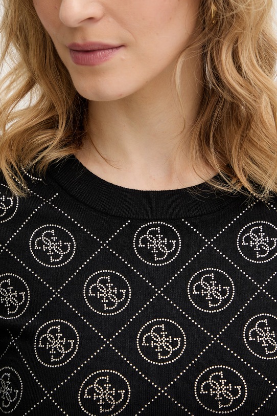 Guess sweter z domieszką wełny 4G W6RR66.Z3JD2 czarny