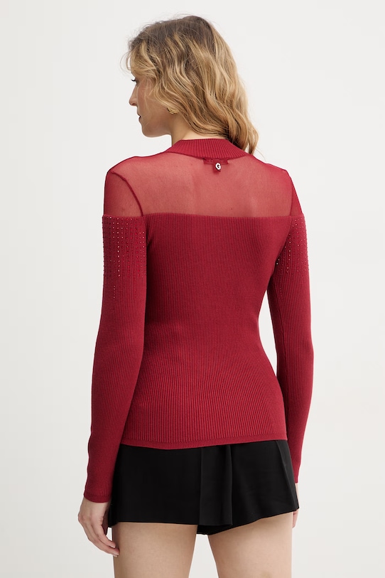 Ruházat Guess pulóver JEENA W6RR70.Z2YK2 piros