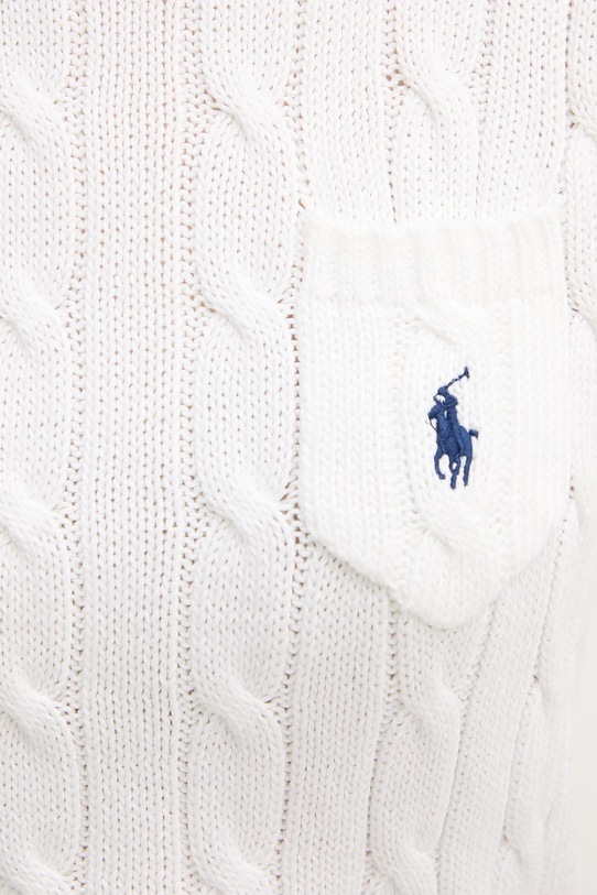 Polo Ralph Lauren sweter bawełniany 211971873 biały