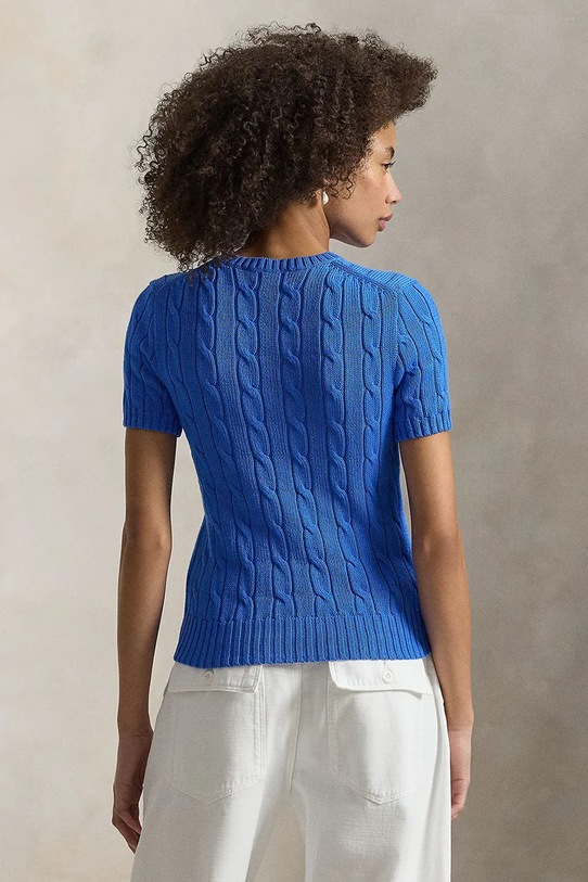 Polo Ralph Lauren sweter bawełniany 211971873 niebieski SS26