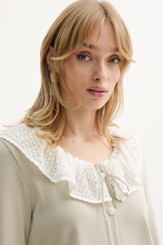 The Sleeper kardigan beżowy MACG09P017L