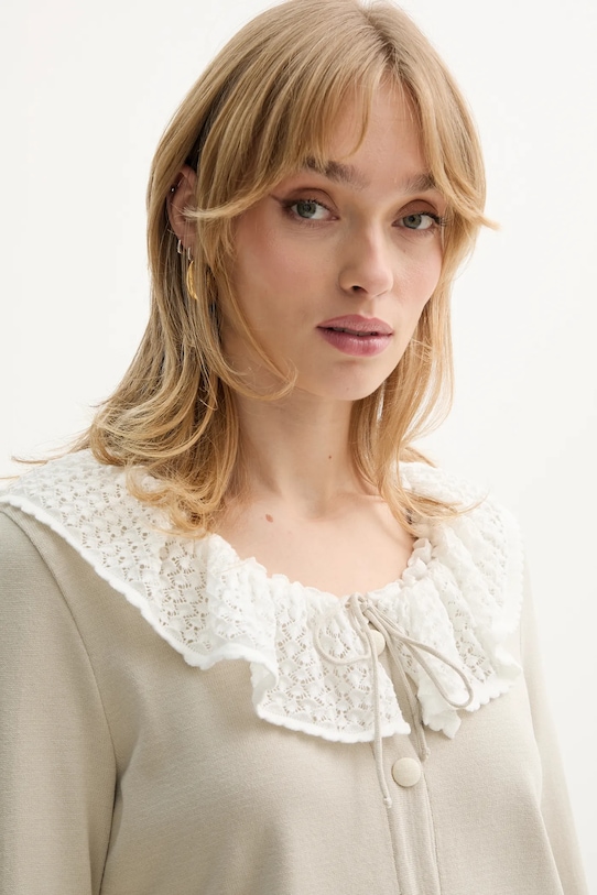 The Sleeper kardigan beżowy MACG09P017L