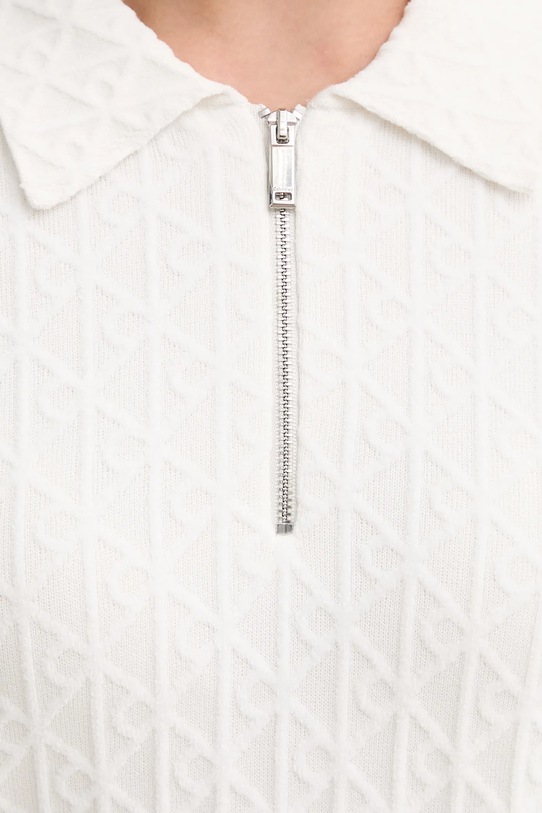 Calvin Klein polo LV044E325G beżowy