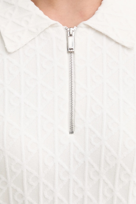 Calvin Klein polo LV044E325G beżowy