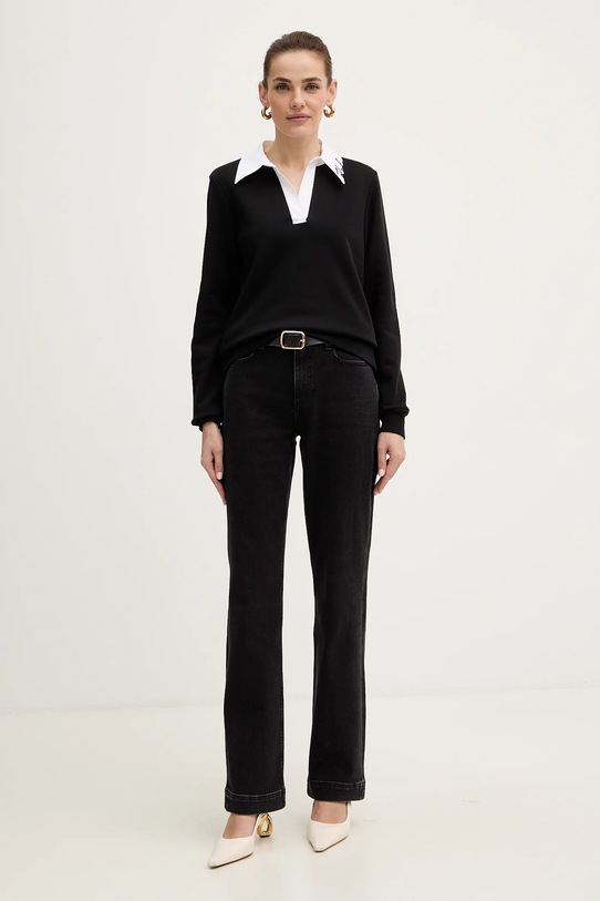 Μπλούζα Karl Lagerfeld B1W20020 μαύρο SS26