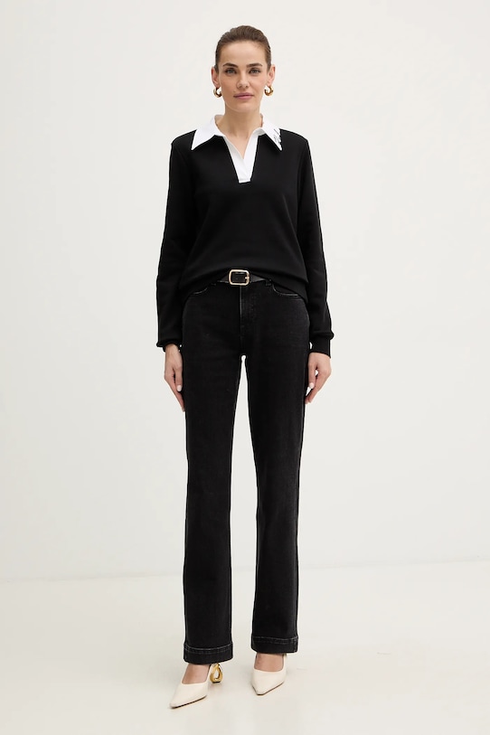 Μπλούζα Karl Lagerfeld B1W20020 μαύρο SS26