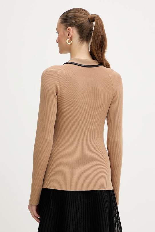 Odzież Karl Lagerfeld sweter B1W18009 beżowy