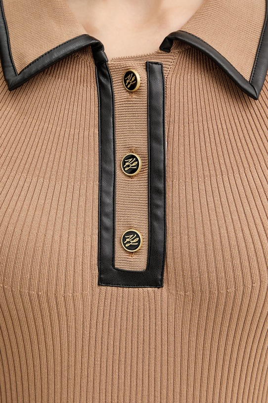 Karl Lagerfeld sweter B1W18009 beżowy