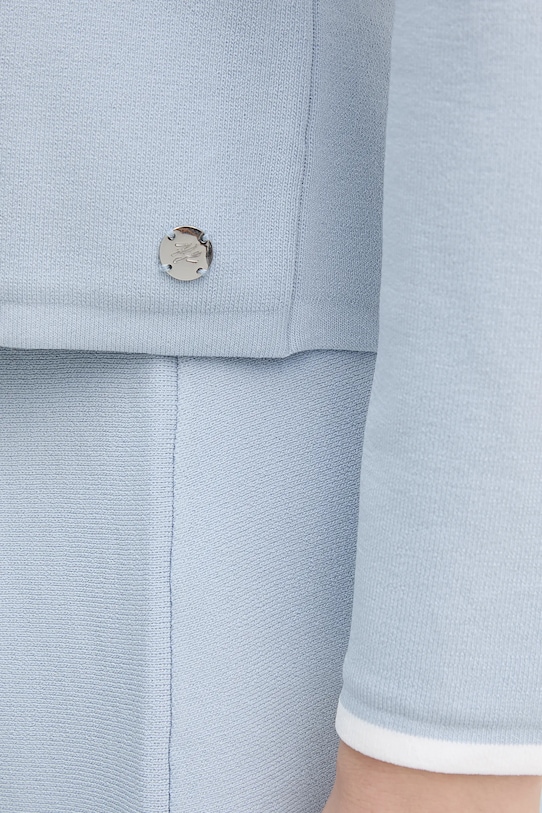 Kardigan Karl Lagerfeld B1W18004 modrá