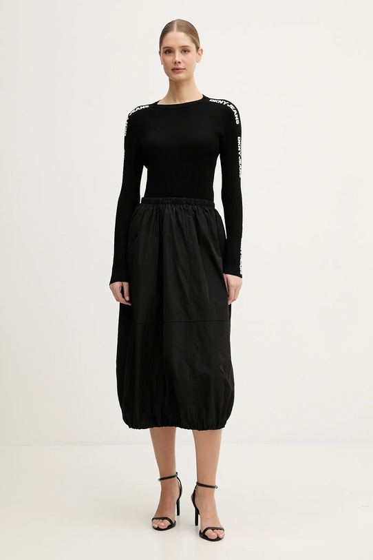 Dkny sweter DJ6R0104 czarny SS26