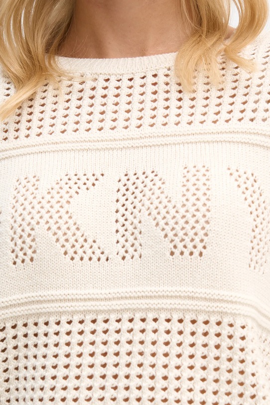 Dkny sweter DJ6R0962 beżowy