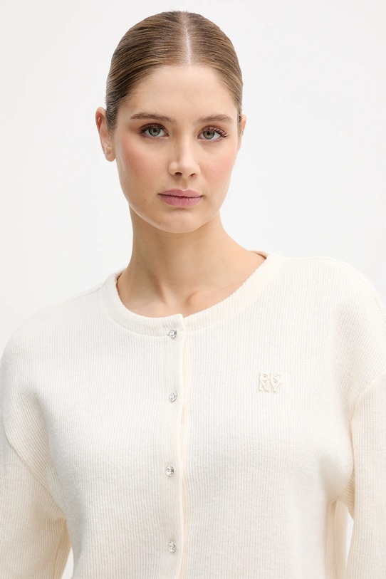 Dkny kardigan beżowy DJ6J6121