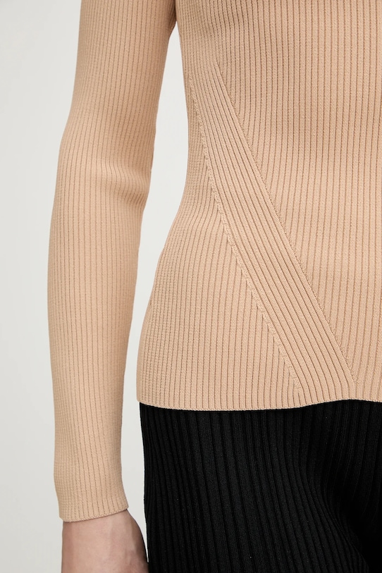 Armani Exchange sweter XW001883.AF10352 beżowy