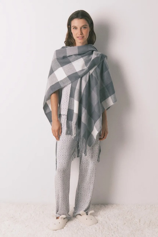 women'secret poncho pozostałe szary 5152863