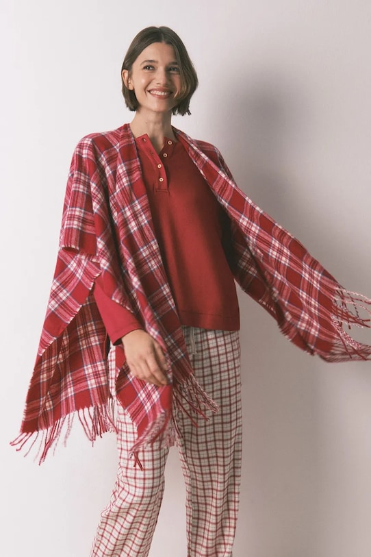 Odzież women'secret poncho 5152866 bordowy