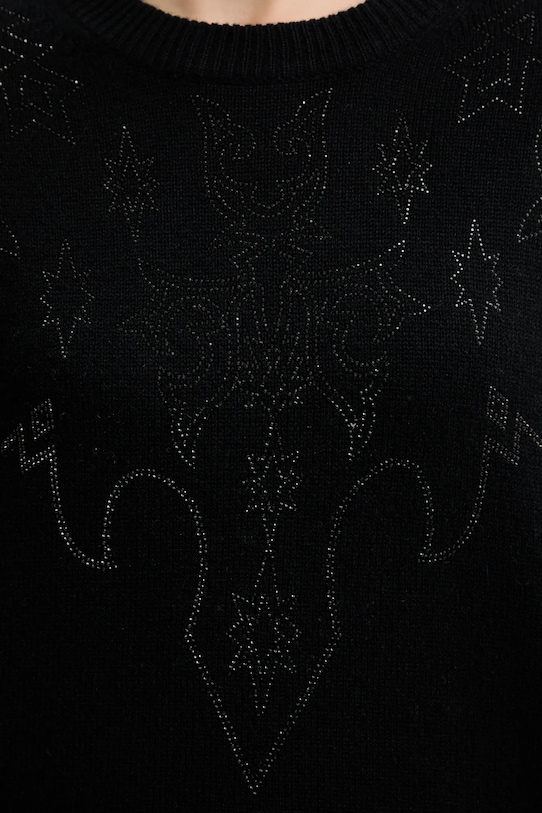 Πουλόβερ κασμίρ ZADIG&VOLTAIRE KWSW02841 μαύρο