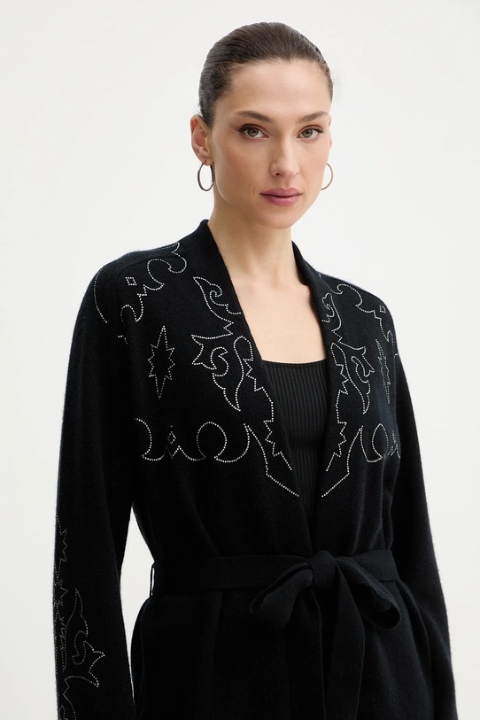 Ζακέτα κασμίρ ZADIG&VOLTAIRE μαύρο KWCA01536